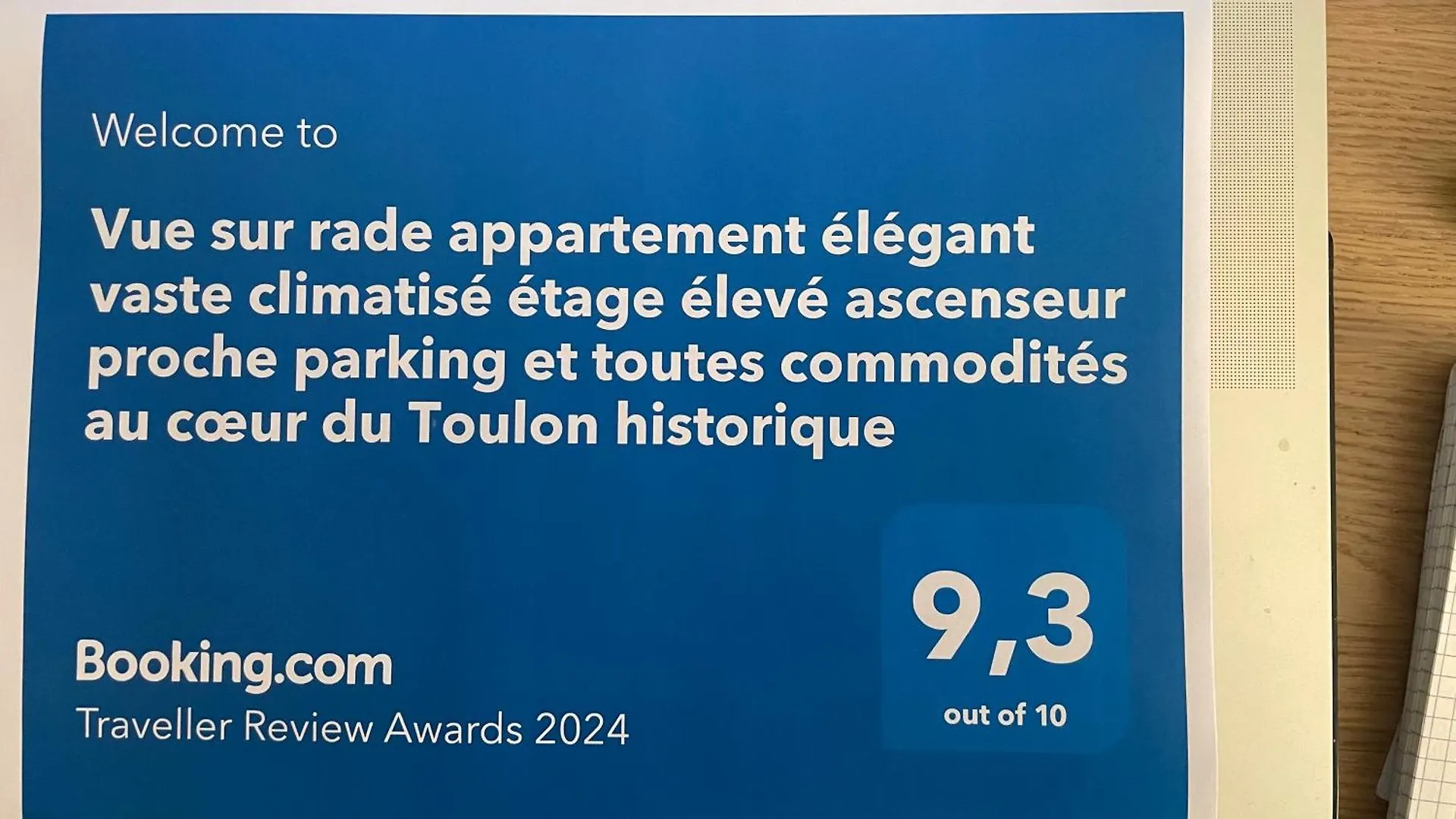 Appartamento Vue sur rade appartement élégant vaste climatisé étage élevé ascenseur proche parking et toutes commodités au cœur du Toulon historique